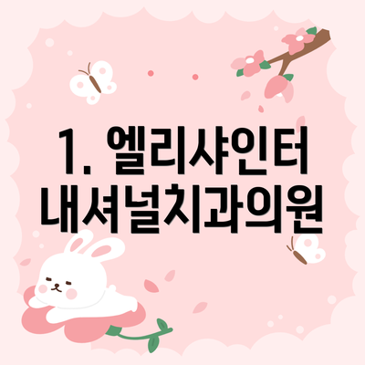 1. 엘리샤인터내셔널치과의원
