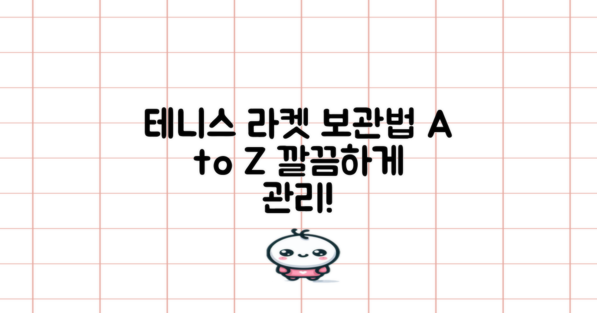 테니스 라켓, 어떻게 보관할까?