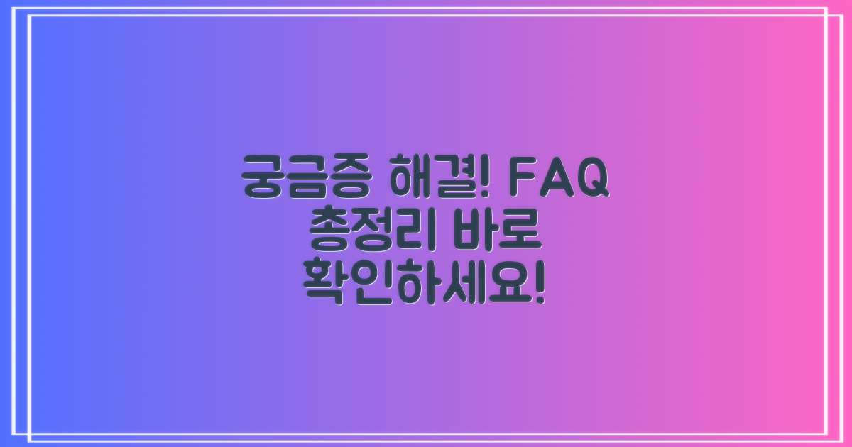 자주 묻는 질문