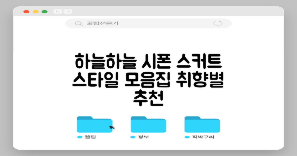 시폰 스커트, 어떤 스타일이 있을까?