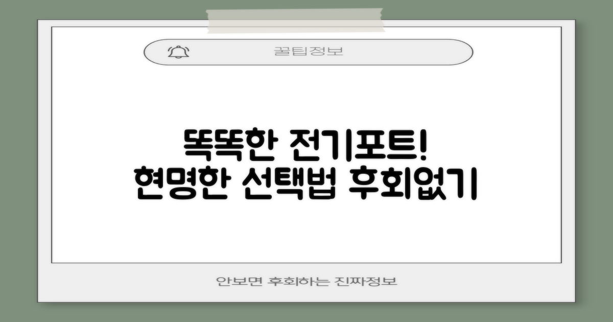 전기포트, 똑똑하게 고르는 법은?