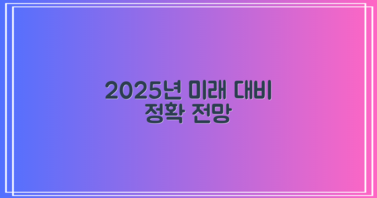 2025년: 전망과 준비