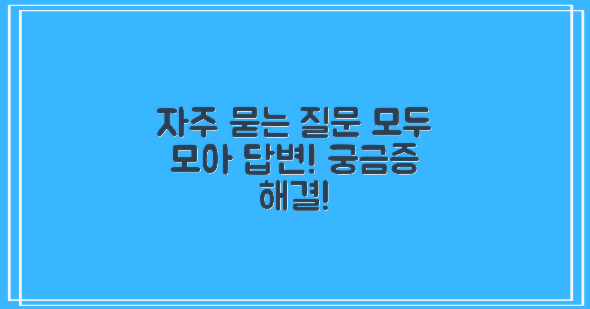 자주 묻는 질문