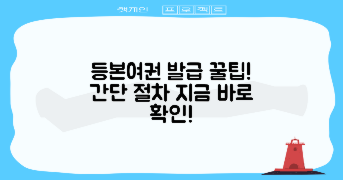 등본, 여권: 발급 절차 안내