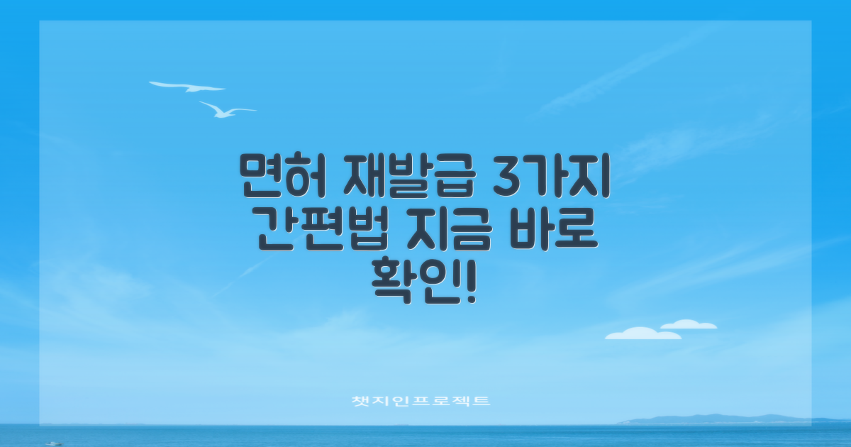 운전면허증 재발급, 3가지 방법으로 간편하게!