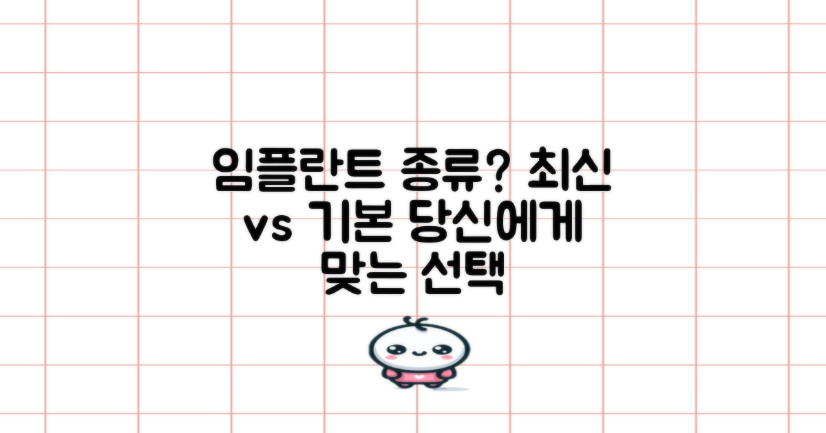 최신 vs 기본 임플란트, 어떤 것이 나에게 맞을까?