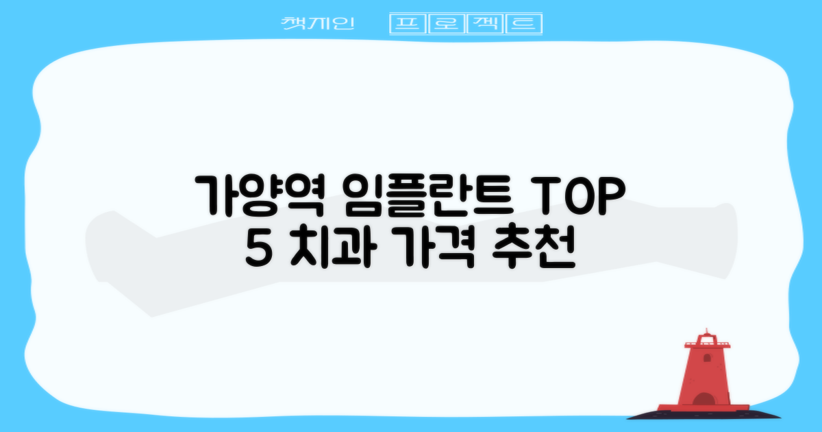 가양역 임플란트 치과 TOP 5 추천 및 가격 비교: 당신에게 맞는 치과는?
