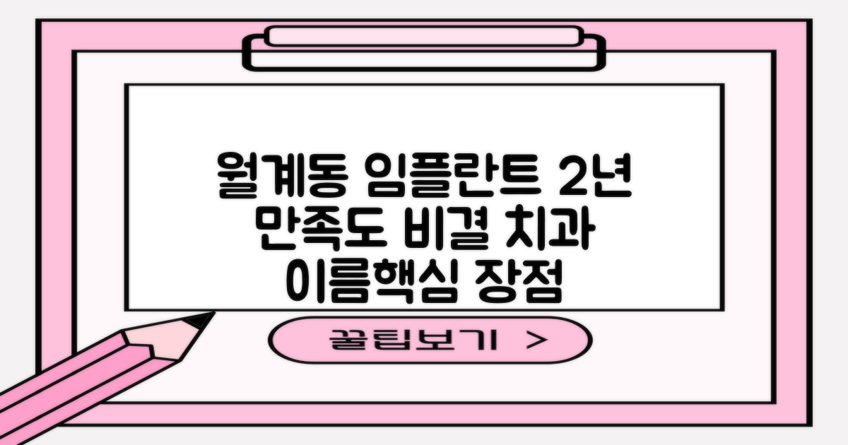 월계동 임플란트 치과, 2년간 쌓아온 높은 만족도의 비결은?